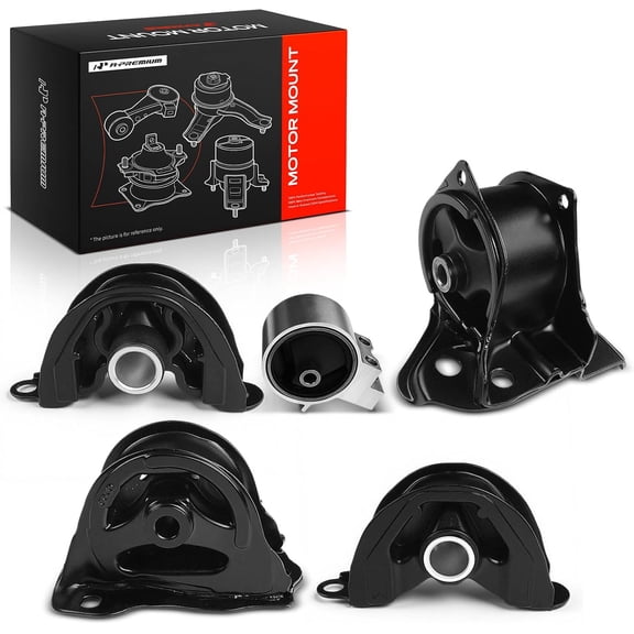 A-Premium 5PCS Engine Motor Mount and Transmission Mount Set Compatible with Acura Integra 1994-2001 L4 1.8L, Manual Transmission, Replace# 50810SR3983, 50805SR3010