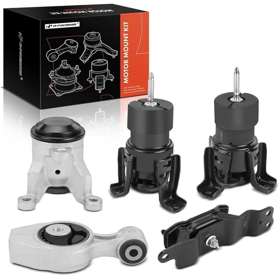 A-Premium 5PCS Engine Motor Mount and Transmission Mount and Torque Strut Mount Kit Compatible with Nissan Altima 2013 2014 2015 2016 2017, 3.5L, Automatic Transmission Only, Replace# 113504RA0A
