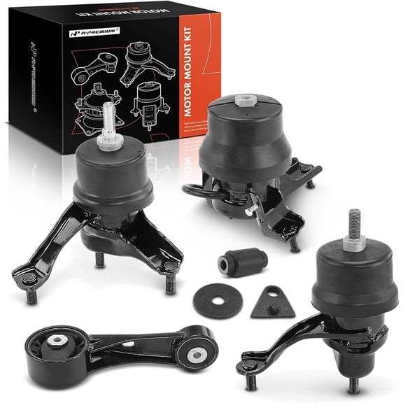 A-Premium 5PCS Engine Motor Mount and Transmission Mount and Torque Strut Mount Kit Compatible with Toyota Sienna 2011 2012 2013 2014 3.5L AWD Automatic Transmission Replace# 123630P100