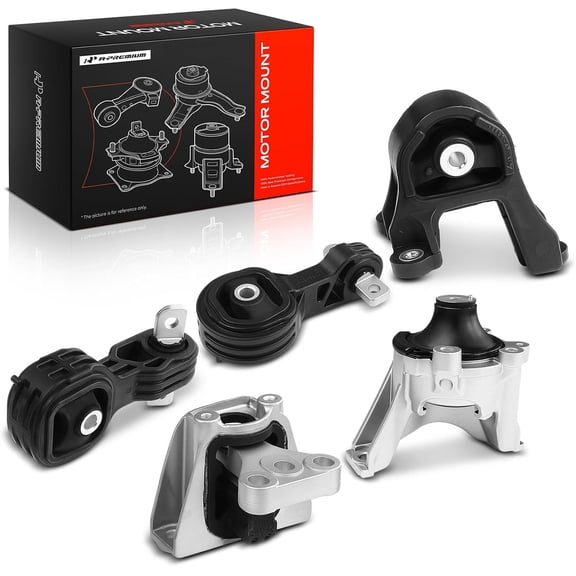 A-Premium Engine Motor and Transmission Mount Kit Compatible with Honda CR-V 2007-2011 L4 2.4L, 5-PC Set, Replace# 50880-SNG-981