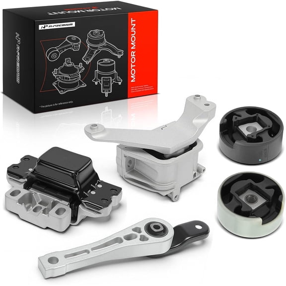 A-Premium 5PCS Engine Motor Mount Transmission Mount and Torque Strut Mount Set Compatible with Volkswagen Jetta 2005-2018, Rabbit 2006-2009, 2.5L, Automatic or Manual Transmission