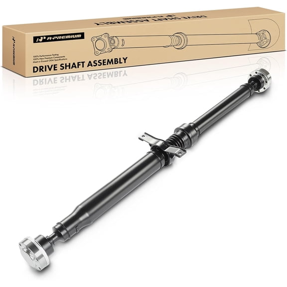 A-Premium Rear Drive Shaft Driveshaft Assembly Compatible with Dodge Challenger 2015 2016 2017 2018 2019, [5.7L 6.4L, RWD, Auto 8 Speed Trans], Replace# 52123980AD, 68272626AD, Complete Prop Shaft