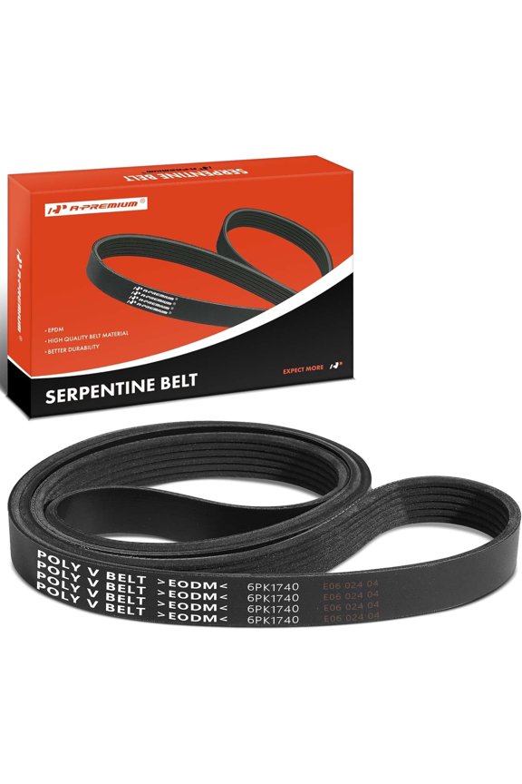 68.57 In Engine Serpentine Belt Compatible with Buick Chevy Ford Freightliner Jeep Kenworth Olds Peterbilt Pontiac Sterling Truck Volvo Western Star & International Harvester Cars