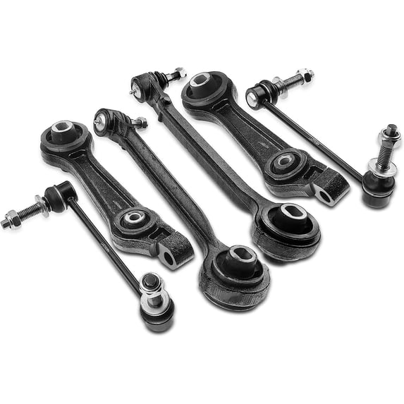 A-Premium 6Pcs Front Suspension Kit Lower Control Arm and Ball Joint Assembly Sway Bar Link Compatible with Dodge Charger 2006-2010 Challenger 2008-2010 Magnum 2005-2008 Chrysler 300 2005-2010