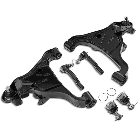 A-Premium 6Pcs Front Suspension Kit, Lower Control Arm Upper Ball Joint Outer Tie Rod End, Compatible with Nissan Frontier 2005-2018, Pathfinder 2005-2012, Xterra 2005-2015