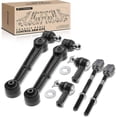 thumbnail image 1 of A-Premium 6Pcs Front Suspension Kit Lower Forward Control Arm and Ball Joint Assembly Tie Rod End Compatible with Dodge Avenger Chrysler Sebring 1995-2000 Eagle Talon Mitsubishi Eclipse Galant, 1 of 9
