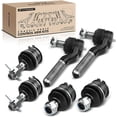 thumbnail image 1 of A-Premium 6Pcs Front Suspension Kit Outer Tie Rod End Ball Joint Compatible with Ford F-250 1985-1994 4WD, 1 of 9