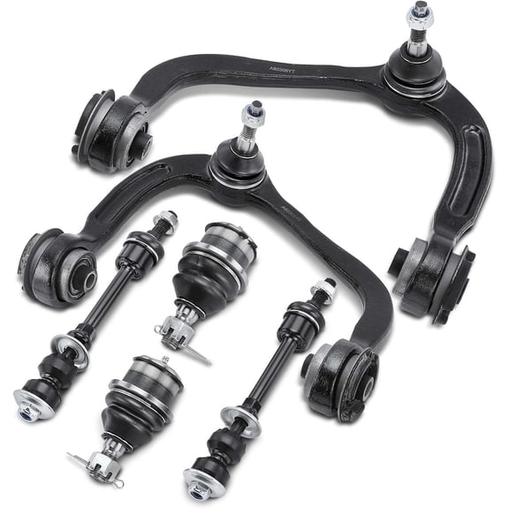 A-Premium 6Pcs Front Suspension Kit, Upper Control Arm, Sway Bar, Ball Joint, Compatible with Ford F-150 F150 2005-2008 Lincoln Mark LT 2006-2008 Replace# 4L3Z3084AA, BL3Z3084A