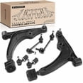 thumbnail image 1 of A-Premium 6Pcs Front and Rear Suspension Kit Lower Control Arm and Ball Joint Assembly Sway Bar Link Compatible with Suzuki Esteem 1998-2002, 1 of 8