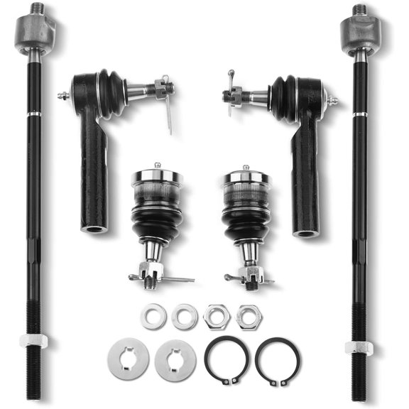 A-Premium 6Pcs Inner and Outer Tie Rod End Front Lower Ball Joint Compatible with Chrysler Pacifica 2004 2005 2006 2007 2008