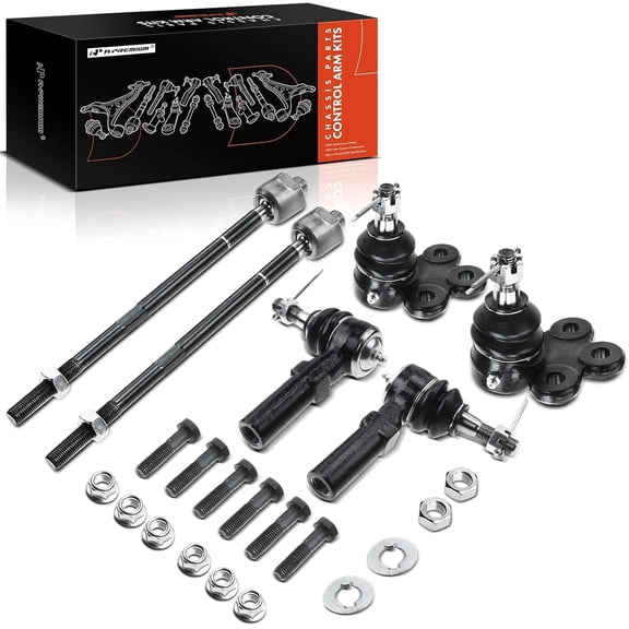 A-Premium 6Pcs Suspension Kit Inner Outer Tie Rod End Ball Joint Compatible with Cadillac Seville 98-04 DeVille Pontiac Bonneville Buick LeSabre 00-05 Park Avenue Riviera Oldsmobile Aurora