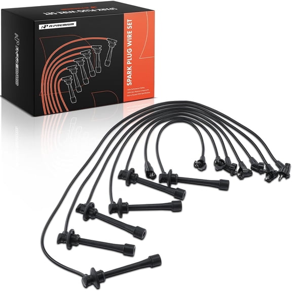 A-Premium 7Pcs Spark Plug Wire Set Compatible with Lexus LX450 Toyota Land Cruiser