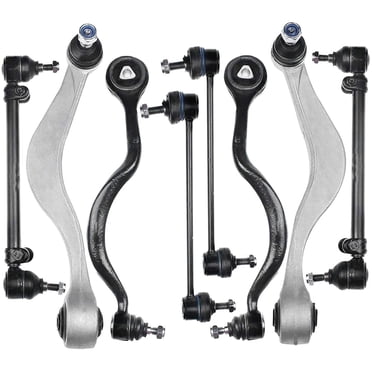 BMW Rear Control Arm Kit - 10-Piece Suspension Kit For 1 & 3 Series E90 E92 E93 128i 135i 325i 328i 335i