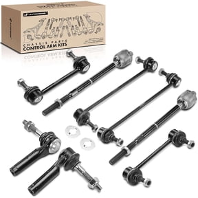 A-Premium 8Pcs Front & Rear Suspension Kit Stabilizer Bar Link, Inner Outer Tie Rod End Compatible with Ford Taurus/Taurus X 08-09, Freestyle/Five Hundred 05-07 & Mercury Montego 05-07, Sable 08-09