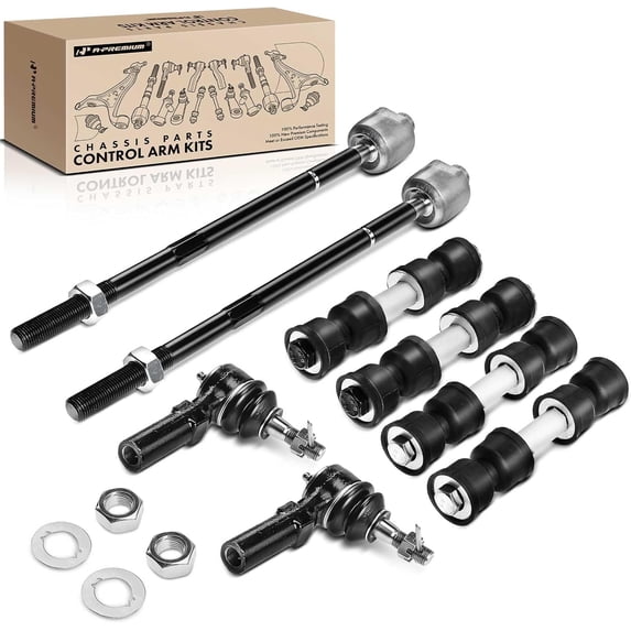 A-Premium 8Pcs Front Rear Suspension Kit Sway Bar Link Stabilizer Link Tie Rod End Compatible with Cadillac DTS DeVille Seville Buick LeSabre Lucerne Park Avenue Riviera Pontiac Bonneville Oldsmobile