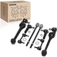 thumbnail image 1 of A-Premium 8Pcs Front Suspension Kit Control Arm and Ball Joint Assembly Stabilizer Bar Link Tie Rod End Compatible with Saturn SC 1991-1992, SC1 1993-2002, SC2 1993-2002, SL, SL1, SL2, SW1, SW2, 1 of 9