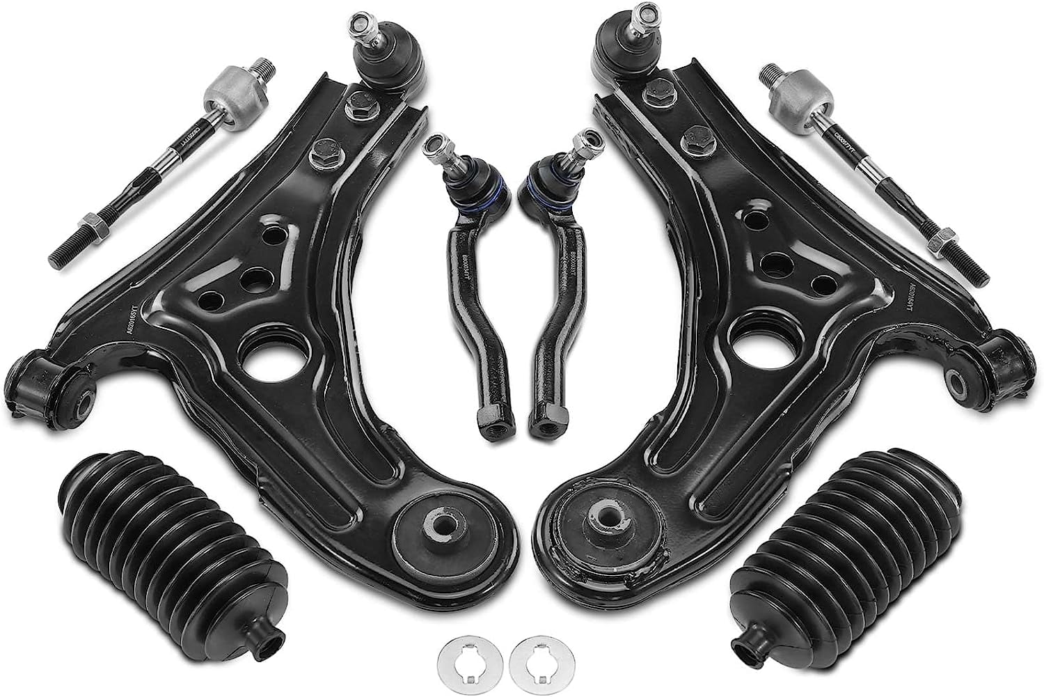 Avaio Rack A-Premium 8Pcs Front Suspension Kit Lower Control Arm and Ball Joint ...
