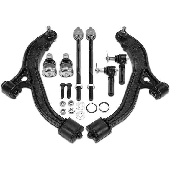 A-Premium 8Pcs Front Suspension Kit, Lower Control Arm, Ball Joint, Tie Rod End, Compatible with Dodge Grand Caravan/Caravan Chrysler Town & Country Plymouth Grand Voyager/Voyager 1996-2000