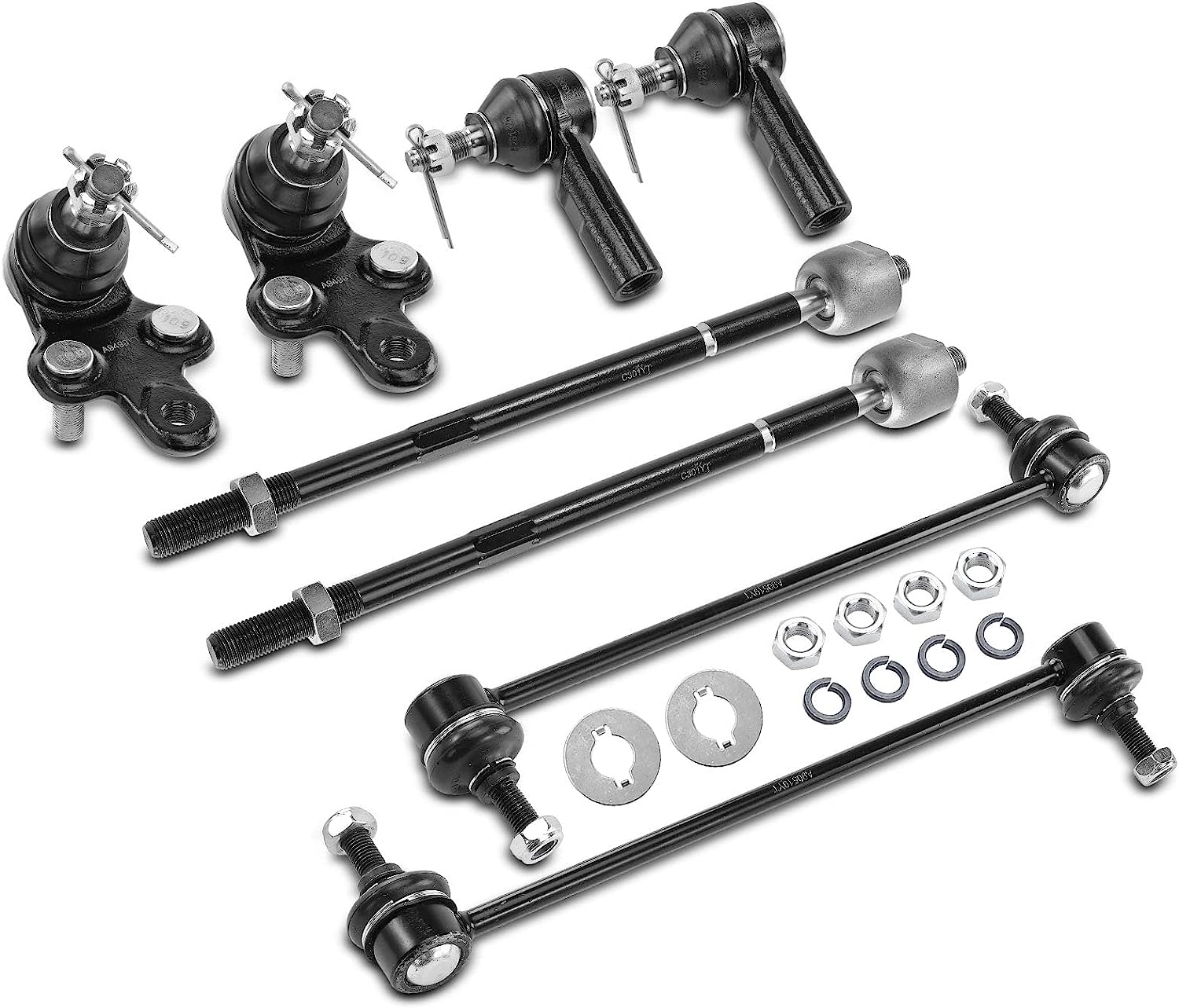 Front Sway Bar Link Kit For Toyota Sienna 1998-2003 | Left & Right Stabilizer Links (2 Pieces)