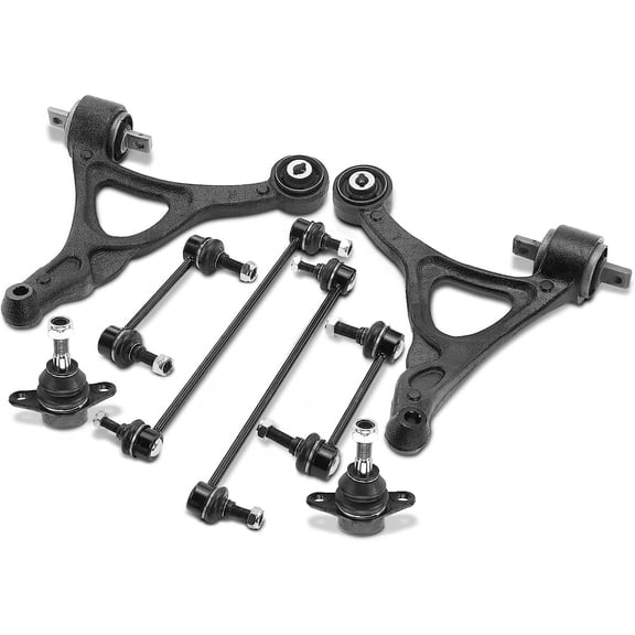 A-Premium 8Pcs Front and Rear Suspension Kit, Lower Control Arm with Ball Joint Compatible with Volvo XC90 2003-2014