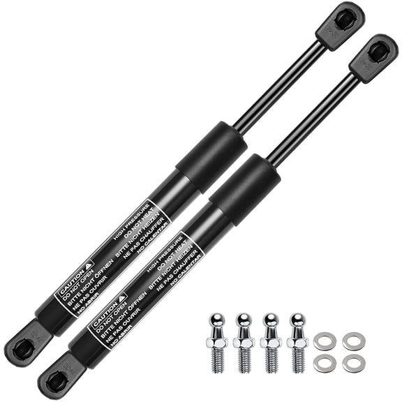 A-Premium 9.84 inch 13lb Universal Lift Supports Gas Spring Shock Struts Replacement for Toolbox Cabinets Sliding Window Storage Bed Bench Lids Basement Door 2-PC Set