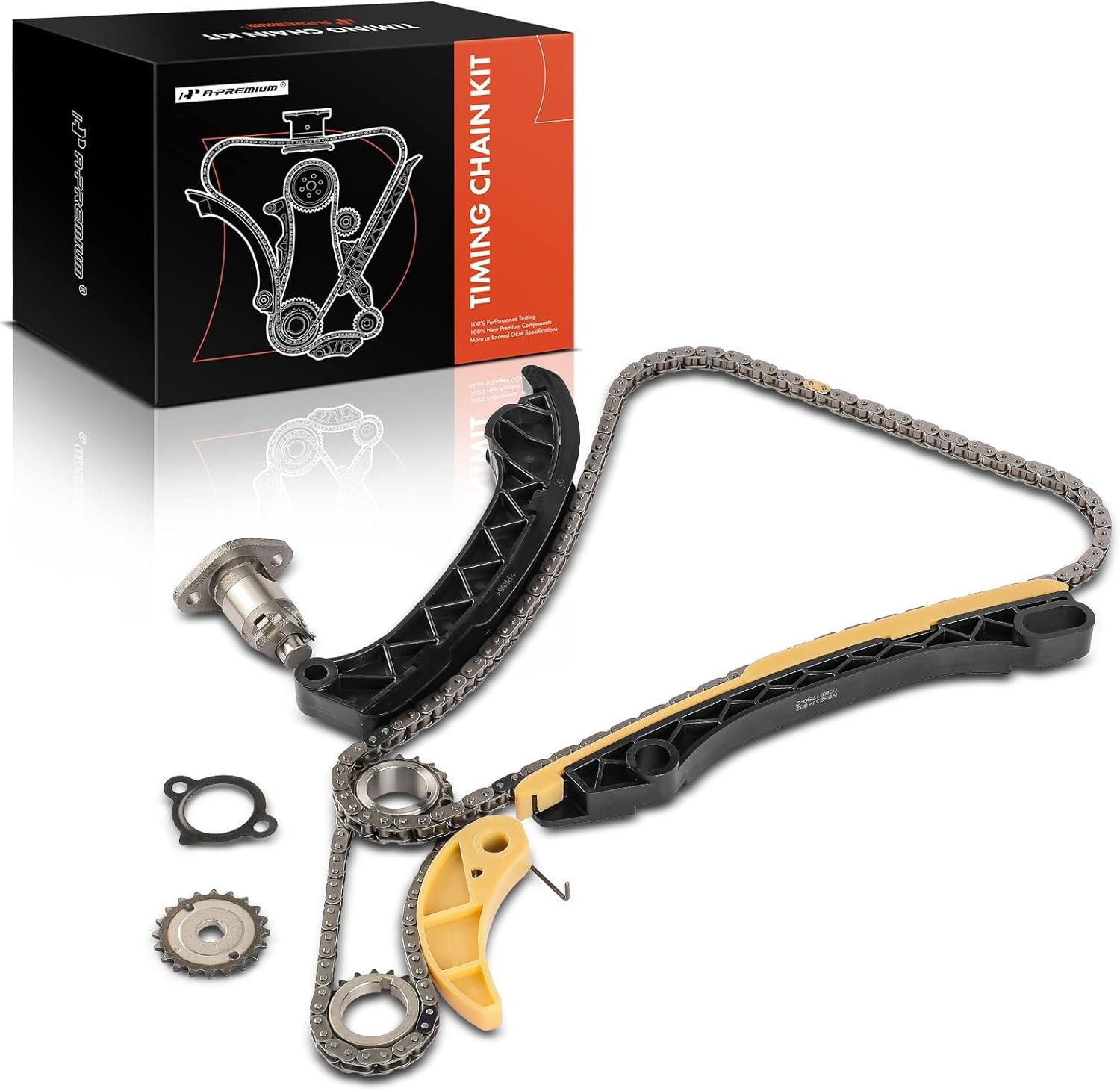 A-Premium Engine Timing Chain Kit W/Sprocket & More [fits - View #11