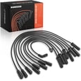 thumbnail image 1 of A-Premium 9PCS Spark Plug Wires Compatible with Volvo Penta 5.0L 5.7L 8.1L, GXI GI OSI Fuel Injected Engines with Flat Top Distributor, 1 of 5