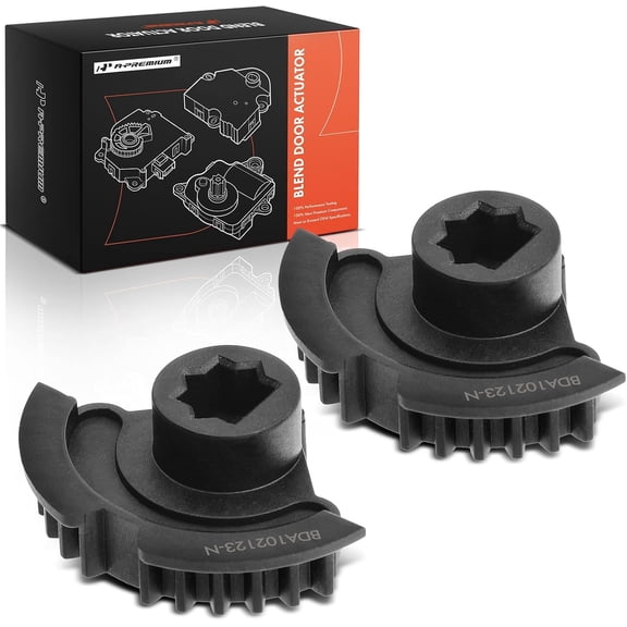 A-Premium A/C Actuator Air Inlet Gear Compatible with Jeep Commander 2007-2010 Grand Cherokee 2005-2010 2-PC Set