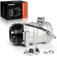 thumbnail image 1 of A-Premium A/C Compressor with Clutch Compatible with Chevrolet Express 1500 2500 3500 4500 & GMC Savana 1500 2500 3500 4500, 4.3L 6.6L, 1 of 6