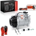 thumbnail image 1 of A-Premium A/C Compressor with Clutch Compatible with Chrysler 300 2007-2010, Dodge Charger Challenger 2009-2010, Magnum 2007-2008, 3.5L 4.0L, 1 of 10