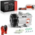 thumbnail image 1 of A-Premium A/C Compressor with Clutch Compatible with Ford Escape 2001-2007 & Mazda Tribute 2001-2006, Replace# 58145, 1 of 10