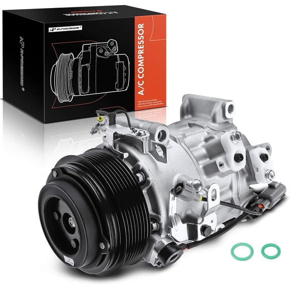 A-Premium A/C Compressor with Clutch Compatible with Lexus GS350 IS250 IS300 IS350 RC300 RC350 2014-2018 V6 3.5L