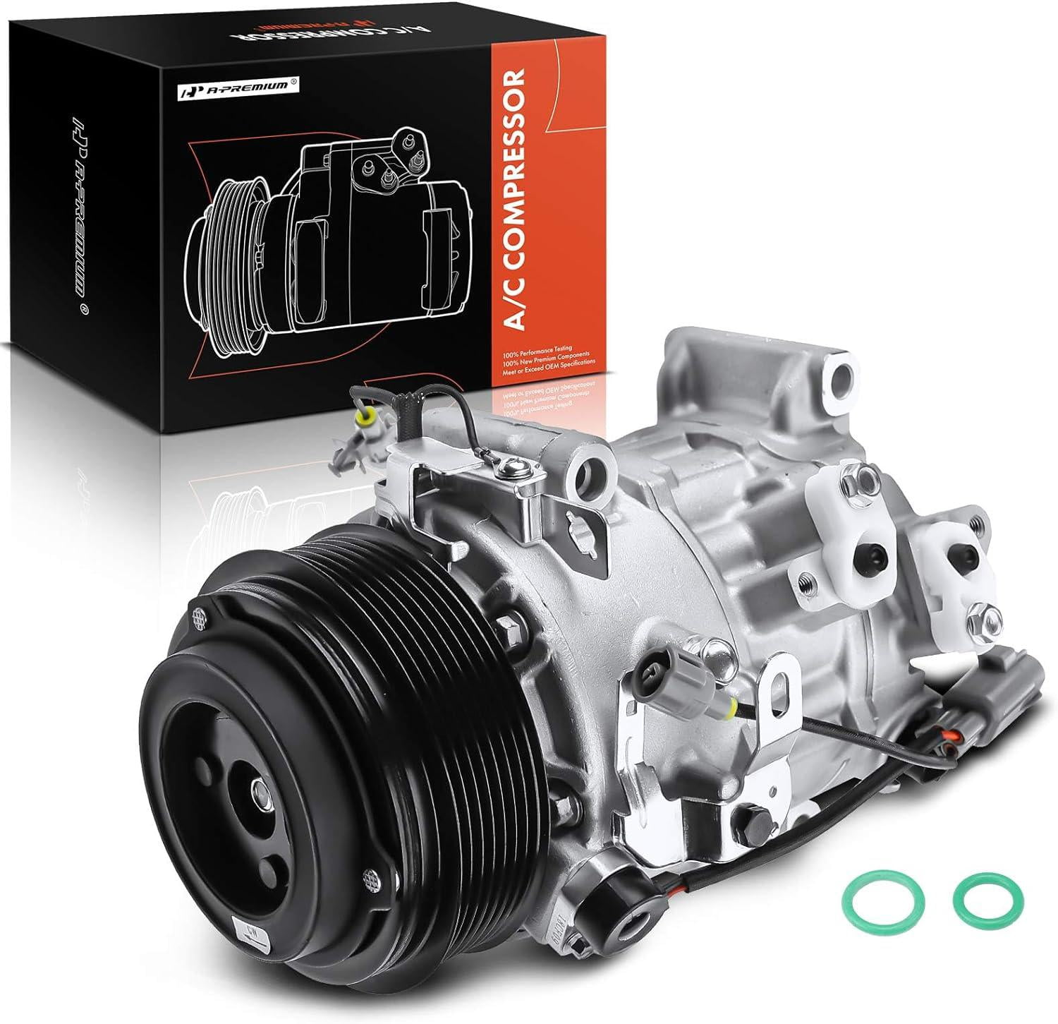 A-Premium A/C Compressor with Clutch Compatible with Lexus GS350 IS250 ...