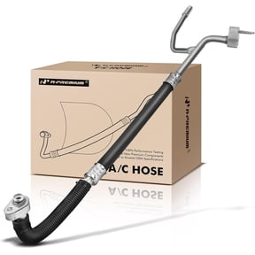 A-Premium A/C Discharge Line Hose Assembly Compatible with Ford F-250 Super Duty, F-350 Super Duty, F-450 Super Duty, F-550 Super Duty, 2008 2009 2010, 6.4L, Compressor to Condenser