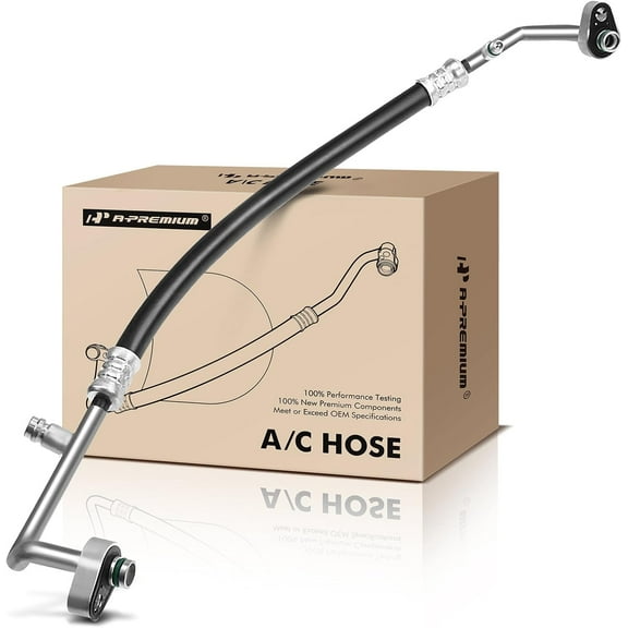 A-Premium A/C Discharge Hose Compatible with Jeep KJ Series Liberty 2002-2005 V6 3.7L SOHC Compressor to Condenser