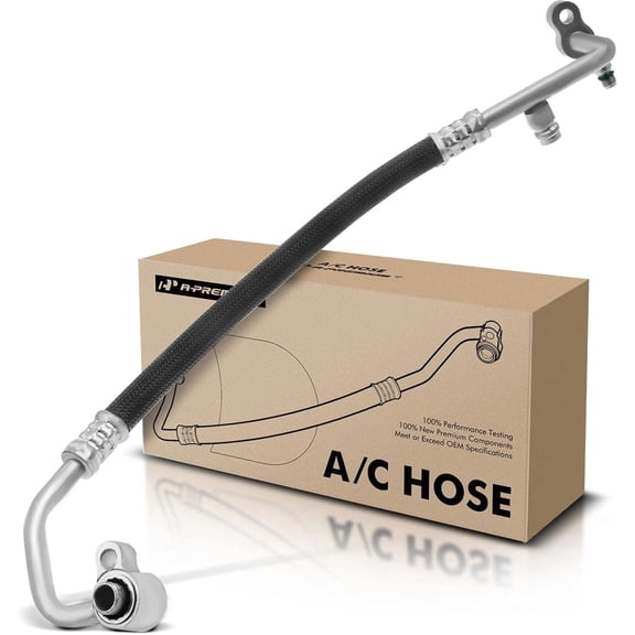 A-Premium A/C Discharge Line Hose Assembly Compatible with Dodge Avenger 2008-2014 & Chrysler 200 2011-2014, Sebring 2007-2010, 2.0L 2.4L 2.7L 3.5L, Compressor to Condenser