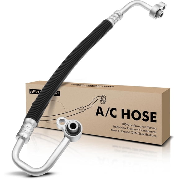A-Premium A/C Discharge Line Hose Assembly Compatible with Ram C/V 2012-2015 & Dodge Grand Caravan 2011-2020 & Chrysler Town & Country 2011-2016, 3.6L, Compressor to Condenser