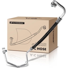A-Premium A/C Discharge Line Hose Assembly Compatible with Volkswagen Jetta 2011-2015, Passat 2012, Beetle 2013-2015, L4 2.0L, Diesel, Compressor to Condenser