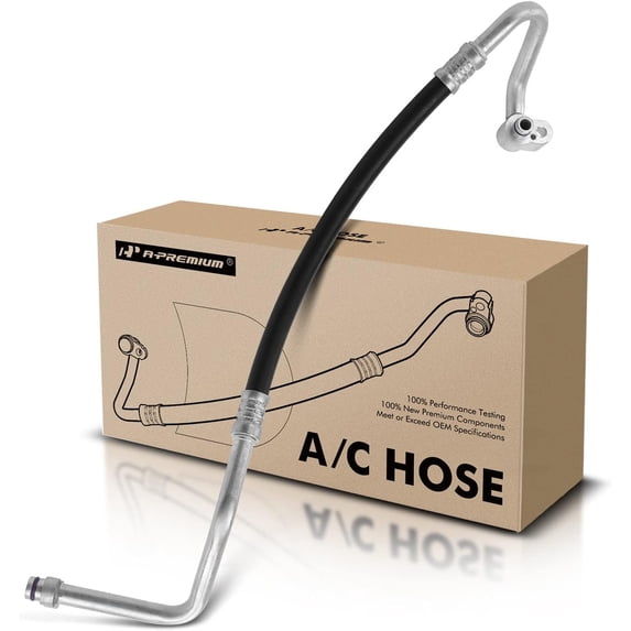 A-Premium A/C Discharge Line Hose Assembly Compatible with Audi Q3 2015-2018 2.0L, Q3 Quattro 2015-2018 2.0L, Compressor to Condenser