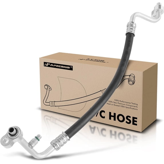 A-Premium A/C Discharge Line Hose Assembly Compatible with Chevrolet Spark 2013-2014 L4 1.2L, Compressor to Condenser