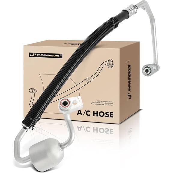 A-Premium A/C Discharge Line Hose Assembly Compatible with Ford Explorer 2016-2019 L4 2.3L, Compressor to Condenser