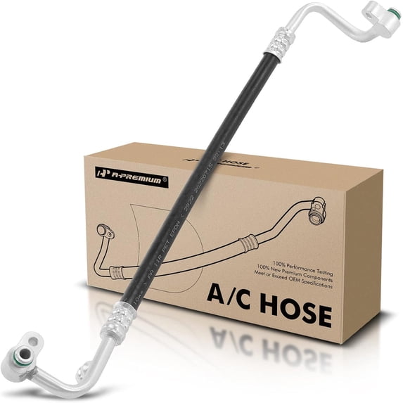 A-Premium A/C Discharge Line Hose Assembly Compatible with Honda Civic 1999-2000 L4 1.6L, Compressor to Condenser
