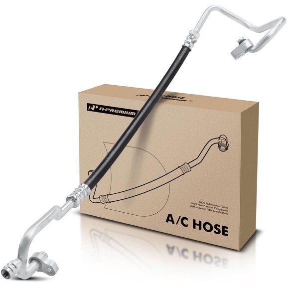 A-Premium A/C Discharge Line Hose Assembly Compatible with Hyundai Elantra 2017-2018 1.4L, Compressor to Condenser