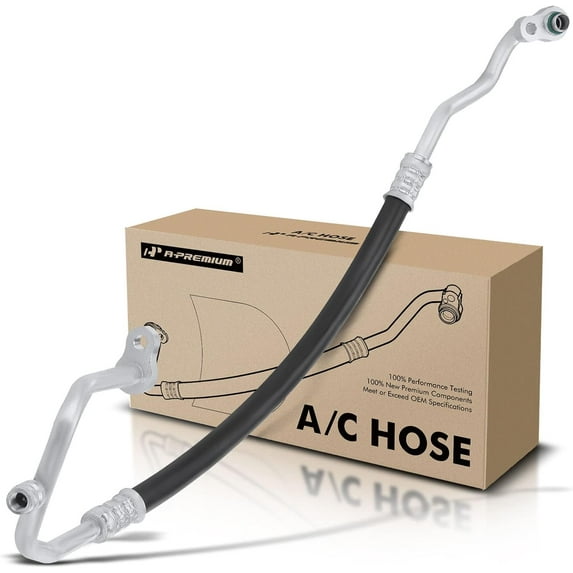 A-Premium A/C Discharge Line Hose Assembly Compatible with Hyundai Equus 2011-2013, Genesis 2009-2013, 4.6L 5.0L, Compressor to Condenser