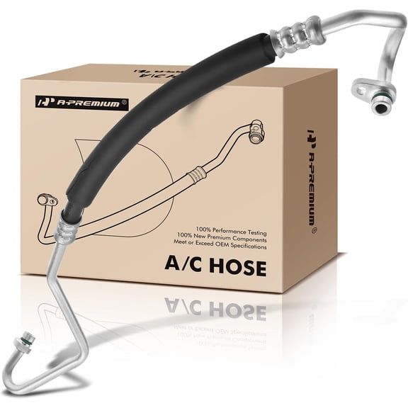 A-Premium A/C Discharge Line Hose Assembly Compatible with Nissan Qashqai 2017, Rogue Sport 2017-2019, 2.0L, Compressor to Condenser