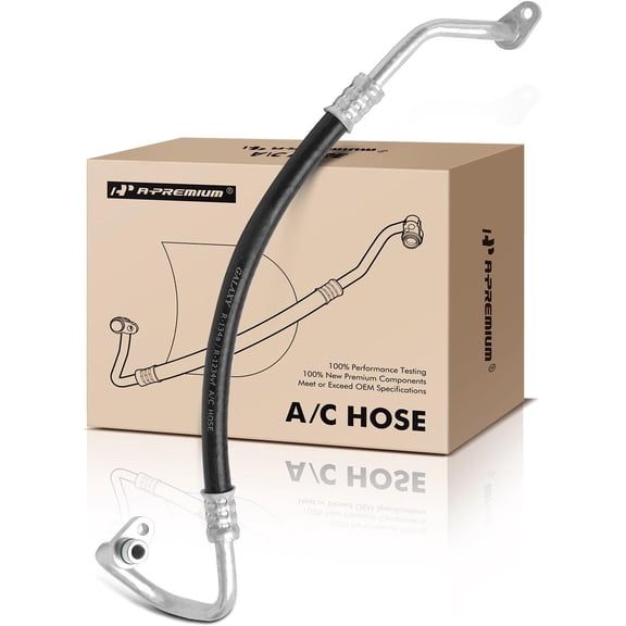 A-Premium A/C Discharge Line Hose Assembly Compatible with Nissan Sentra, 2007-2012, 2.0L, Compressor to Condenser