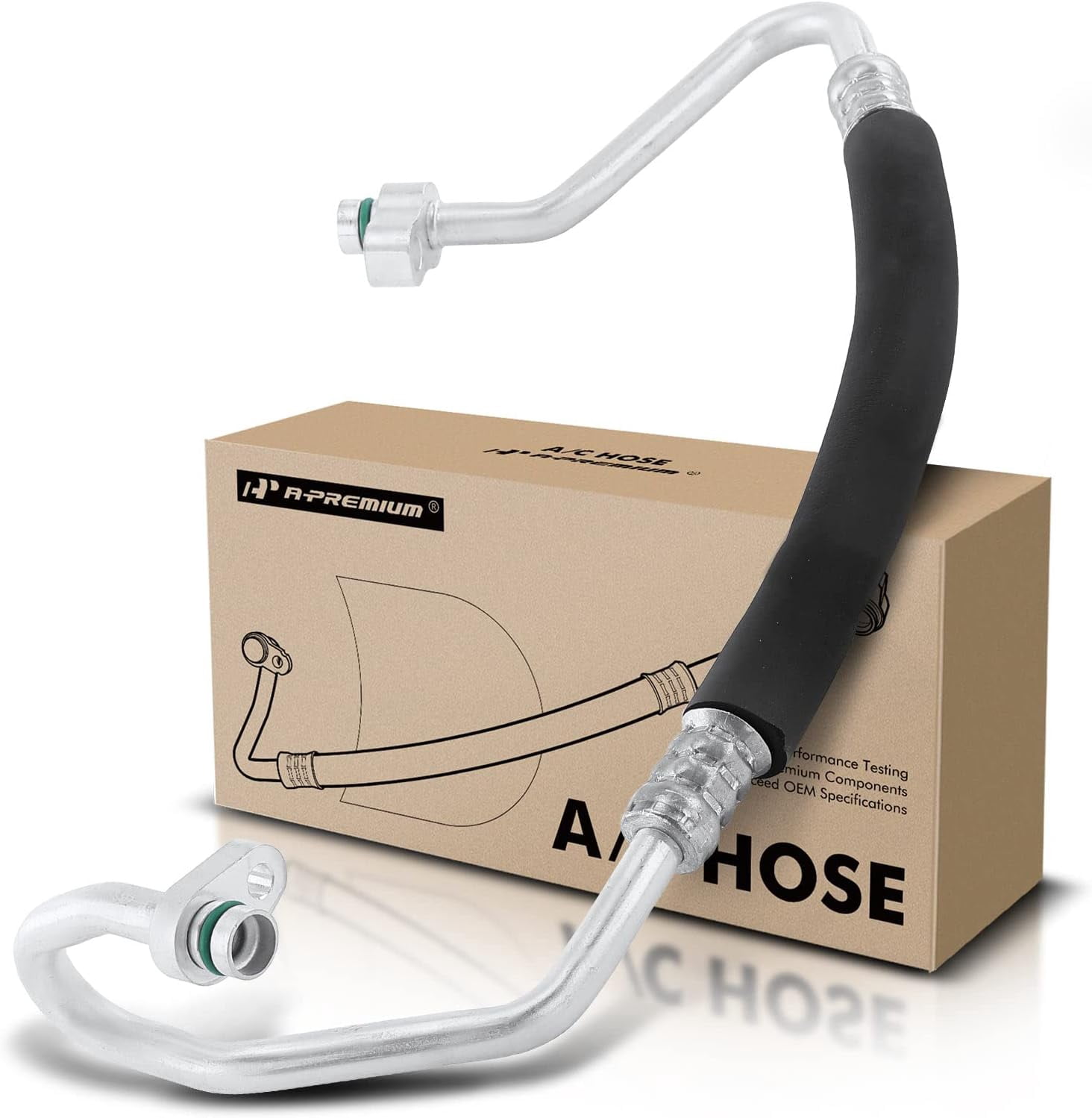 A-Premium A/C Discharge Line Hose Assembly Compatible with Nissan ...