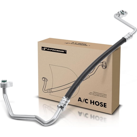 A-Premium A/C Discharge Line Hose Assembly Compatible with Toyota RAV4 2009-2012 L4 2.5L, Compressor to Condenser