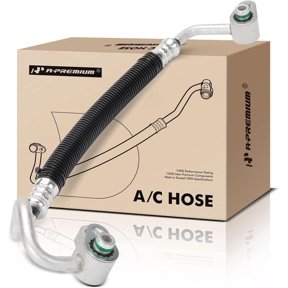 A-Premium A/C Discharge Line Hose Assembly Compatible with Dodge Charger 2007-2010, Challenger 2009-2010, Magnum 2007-2008 & Chrysler 300 2007-2010, 3.5L, Compressor to Condenser