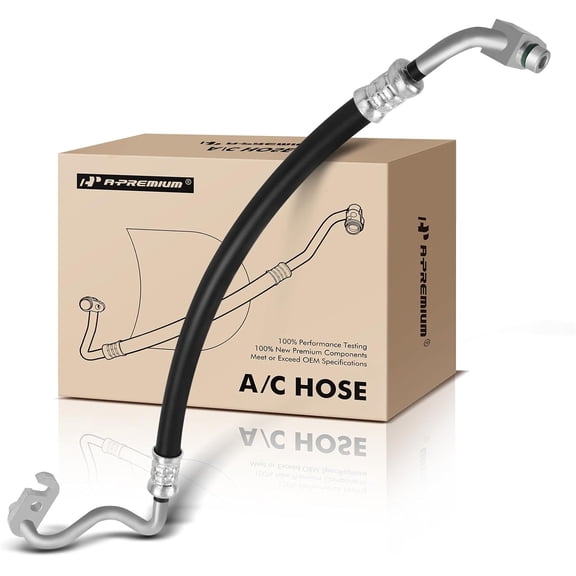A-Premium A/C Discharge Line Hose Assembly Compatible with Nissan Altima, 2002 2003 2004 2005 2006, 2.5L, Compressor to Condenser